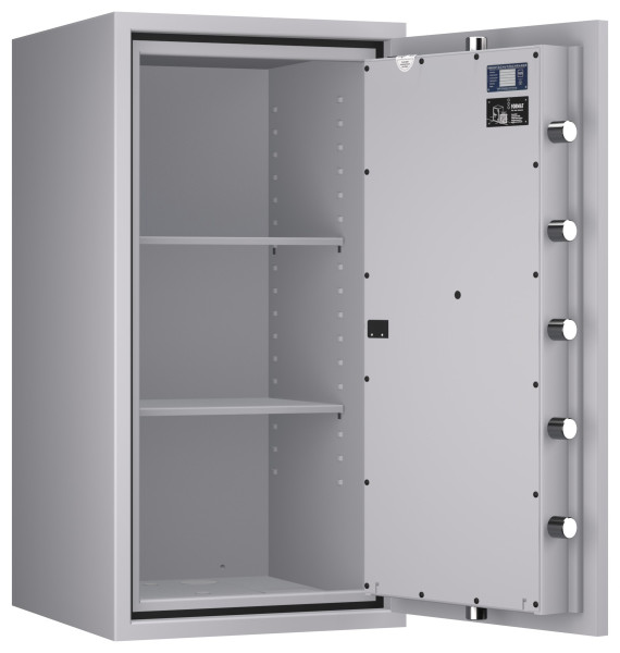 Tresor VdS Klasse 3 Rubin Pro 45 T, Grad 3 EN 1143-1, feuerfest, für Bargeld, Schmuck und wichtige Unterlagen