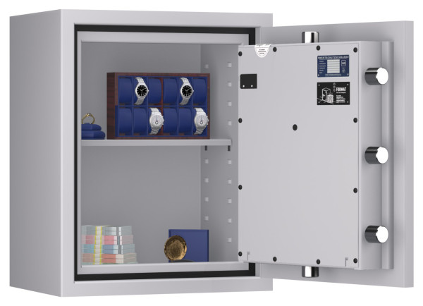 Tresor VdS Klasse 3 Rubin Pro 5, Grad 3 EN 1143-1, feuerfest, für Bargeld, Schmuck und wichtige Unterlagen