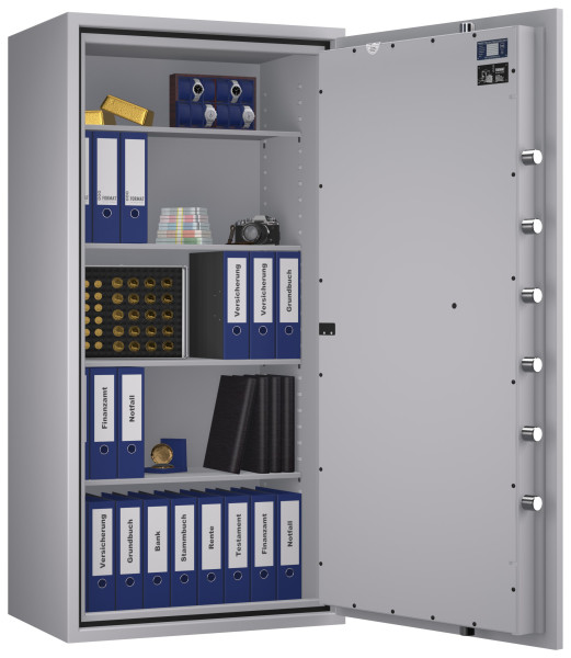 Tresor VdS Klasse 3 Rubin Pro 65, Grad 3 EN 1143-1, feuerfest, für Bargeld, Schmuck und wichtige Unterlagen