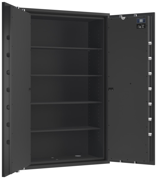 Tresor VdS Klasse 3 Rubin Pro 70, Grad 3 EN 1143-1, Zweitürig, feuerfest, für Bargeld, Schmuck und wichtige Unterlagen