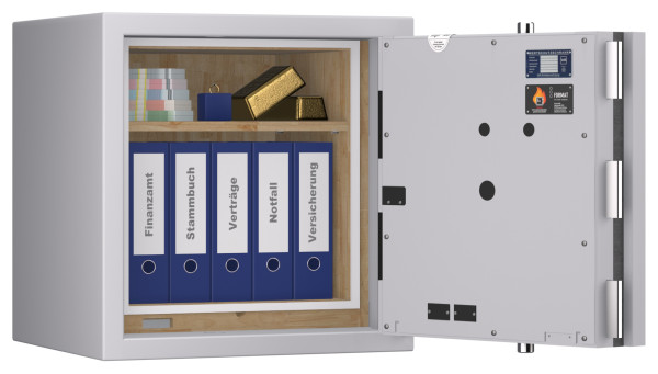 Tresor VdS Klasse 4  Pegasus Pro 120, Grad 3 EN 1143-1, feuerfest, für Bargeld, Gold, Schmuck und wichtige Unterlagen