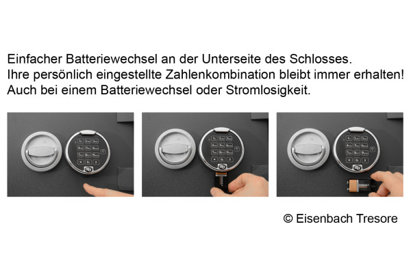 Sicherheitsschrank Format MT 4 Tresor S1 EN 14450