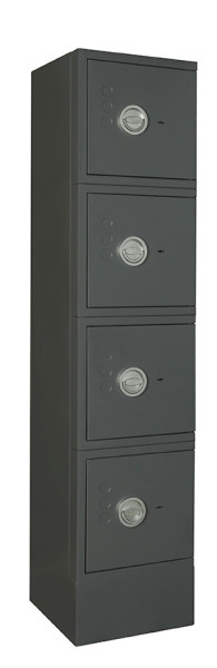 Wertfachanlage EN 1143-1 mit 4 Wertfächern