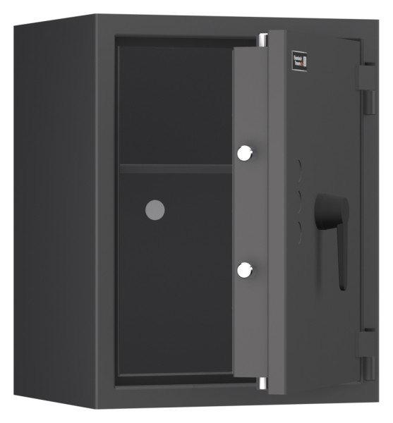 Tresor VdS Klasse 0/N Libra 2, Widerstandsgrad 0 EN 1143-1, feuerfest, für Bargeld, Schmuck, Aktenordner und wichtige Unterlagen