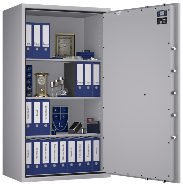 Tresor VdS Klasse 0/N Libra 70, Widerstandsgrad 0 EN 1143-1, feuerfest, für Bargeld, Schmuck, Aktenordner und wichtige Unterlagen