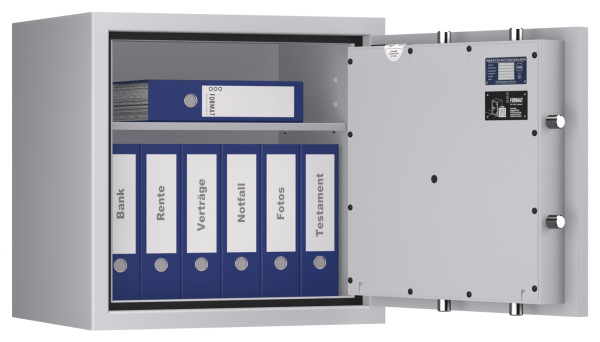 Tresor VdS Klasse 1 Gemini Pro 10, Widerstandsgrad 1 EN 1143-1, feuerfest, für Bargeld, Schmuck, Aktenordner und wichtige Unterlagen