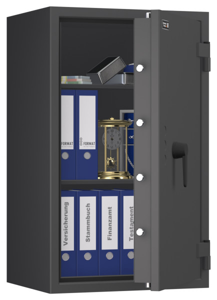 Tresor VdS Klasse 1 Gemini Pro 40, Widerstandsgrad 1 EN 1143-1, feuerfest, für Bargeld, Schmuck, Aktenordner und wichtige Unterlagen