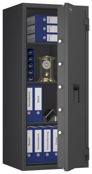 Tresor VdS Klasse 1 Gemini Pro 55, Widerstandsgrad 1 EN 1143-1, feuerfest, für Bargeld, Schmuck, Aktenordner und wichtige Unterlagen