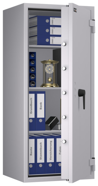 Tresor VdS Klasse 1 Gemini Pro 55, Widerstandsgrad 1 EN 1143-1, feuerfest, für Bargeld, Schmuck, Aktenordner und wichtige Unterlagen