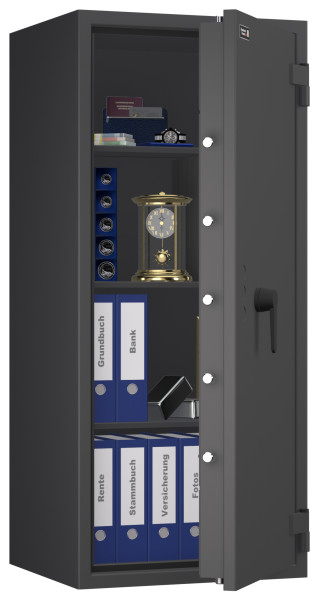 Tresor VdS Klasse 1 Gemini Pro 55, Widerstandsgrad 1 EN 1143-1, feuerfest, für Bargeld, Schmuck, Aktenordner und wichtige Unterlagen