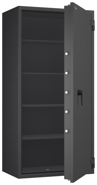 Tresor VdS Klasse 1 Gemini Pro 75, Widerstandsgrad 1 EN 1143-1, feuerfest, für Bargeld, Schmuck, Aktenordner und wichtige Unterlagen