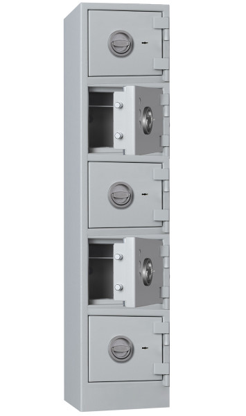 Wertfachanlage EN 1143-1 Grad 1 mit 5 Wertfächern