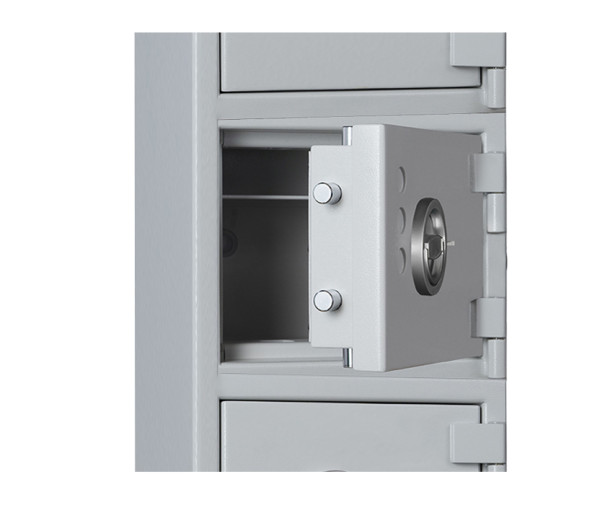 Wertfachanlage EN 1143-1 Grad 1 mit 5 Wertfächern
