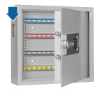 Schlüsselschrank SLE 80 mit Einwurfschacht und Elektronikschloss